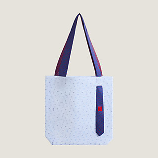 トートバッグ ネクタイ コットン | Hermès - エルメス-公式サイト トートバッグ ネクタイ コットン | Hermès - エルメス-公式サイト